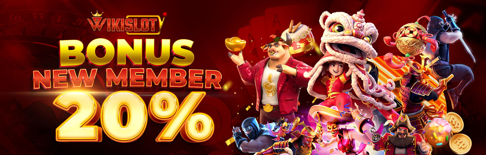 Bonus New Member 20% | Wikislot